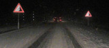 Bingöl-Elazığ karayolunda kar, sağanak ve sis  etkili oldu, sürücüler zor anlar yaşadı