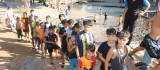 Diyarbakır'da süs havuzuna giren çocuklar olimpik havuza götürüldü