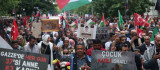 Elazığ'da binlerce kişi Filistin için yürüdü