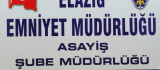 Elazığ'da güven uygulaması: Ruhsatsız silah ve uyuşturucu madde ele geçirildi