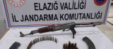 Elazığ'da silah kaçakçılarına yönelik operasyonda Kalaşnikof ele geçirildi