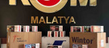 Malatya'da 74 bin 400 adet kaçak makaron yakalandı