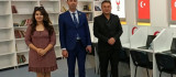 MHP Diyarbakır İl Başkanlığı, şehit Fırat Yılmaz Çakıroğlu Kütüphanesine bilgisayar hediye etti