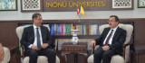 MTSO Başkan adayı Baştürk, İnönü Üniversitesi ve Teknokent'i ziyaret etti