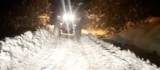 Tunceli'de ekipler karla kaplı köydeki yaralı vatandaş için seferber oldu