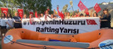 Tunceli'de, Türkiye'nin Huzuru Rafting Yarışması'nın startı verildi